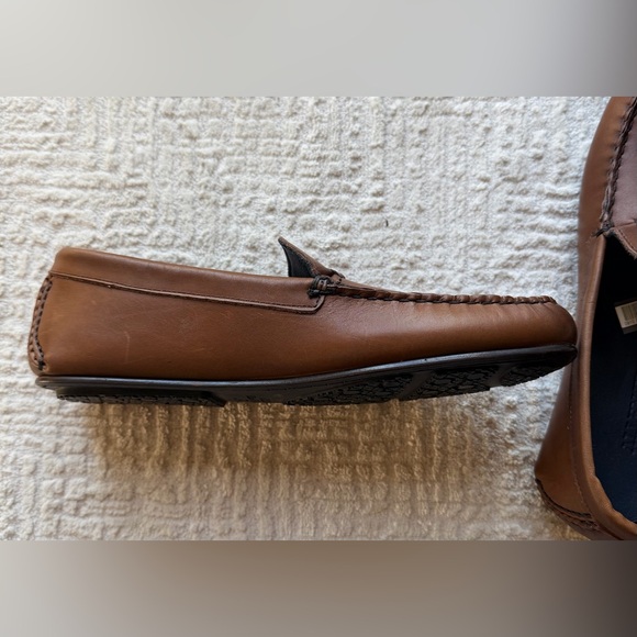 Allen Edmonds Super Sport Driver Shoes Mens 8.5 D Brown Mocha New No Box
